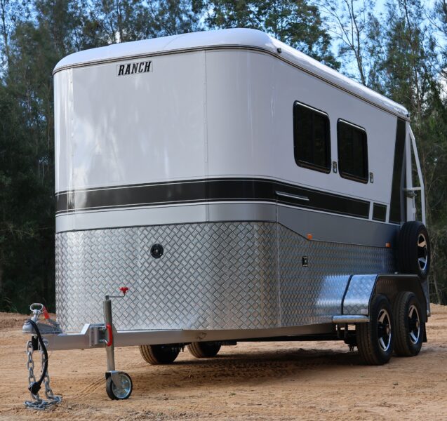 2 horse Ranch by Kara Kar affordable horse float